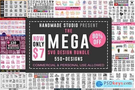 The Mega SVG Bundle 2 5933358