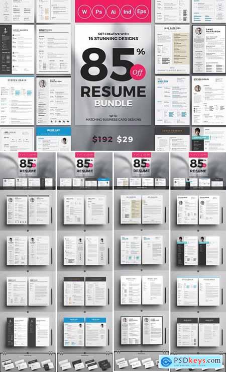 Top Selling Resume-CV Big Bundle