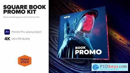 Square Book Marketing Promo Kit 4K 37773968