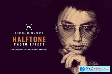 Halftone Effect Photoshop