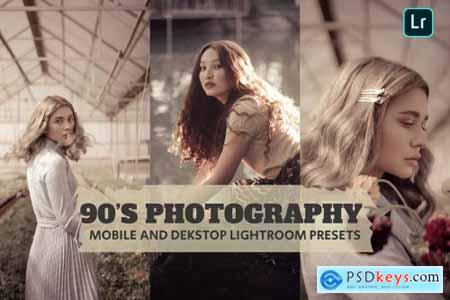 90S Photography Lightroom Presets Dekstop Mobile