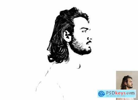 Pro Vector Tracing PS Action 7216797