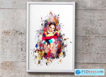 Artistic Vector Paint PS Action 7219929