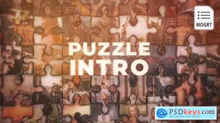 Cinematic Puzzle Intro MOGRT 37871716