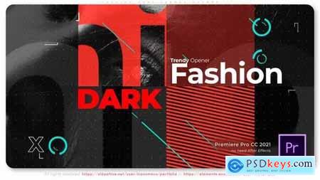Fashion Dark Trendy Opener 37772659