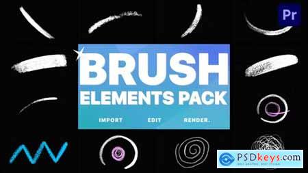 Brush Elements Premiere Pro 37917328