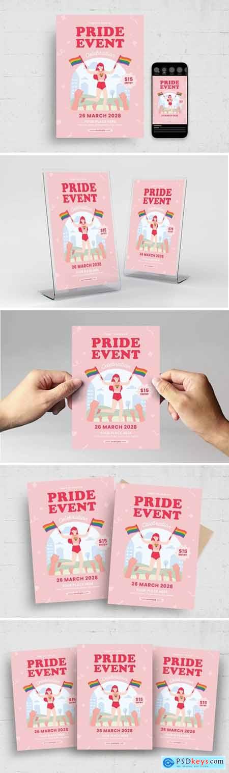 LGBT Pride Event Flyer Template NSFZE8T