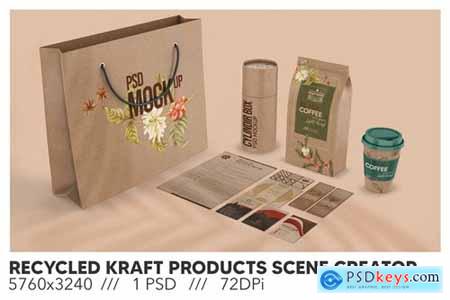 Recycled Kraft Products Scene Creator DFMWMSG