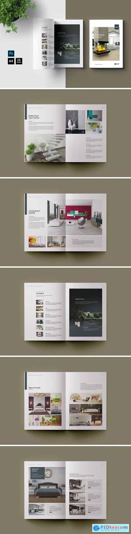 PSD - Interior Design Brochure Catalog ZLKYVTT
