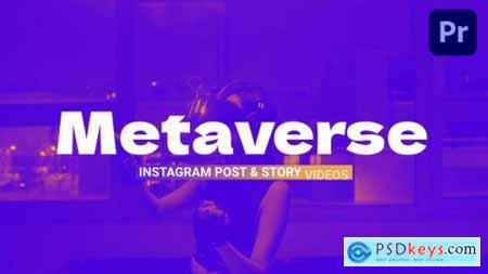 Metaverse Instagram Promotion Mogrt 38012337