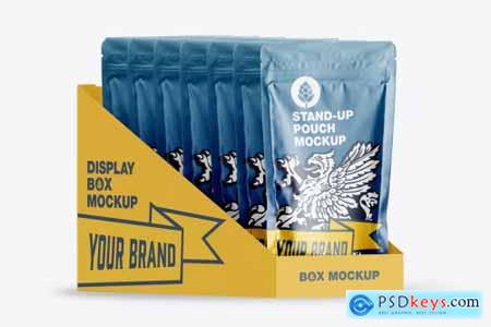 Stand-up Pouch Display Mockup