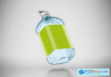 5L Water Bottle Mockup