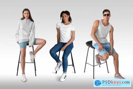 Isolated Apparel MockUps Collection Part 4