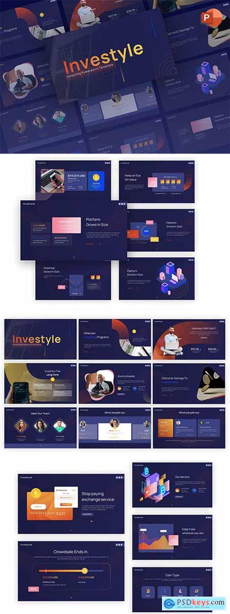 Investyle Investing Modern PowerPoint Template