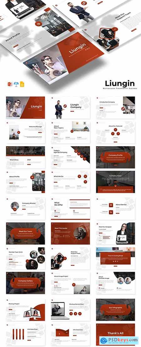Liungin - Presentation PPTX - GSlides - Key