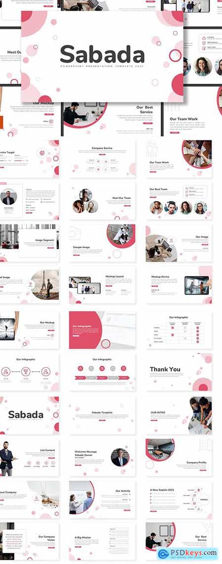Sabada - Business - Powerpoint, Keynote and Google Slides Template