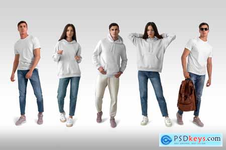 Isolated Apparel MockUps Collection Part 3 E3VZ6YV