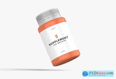 Supplement Jar Mockup 6DVBJZM