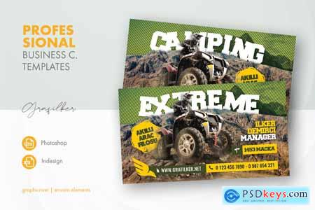 Off-Road Adventure Business Card Templates JDKLLG4