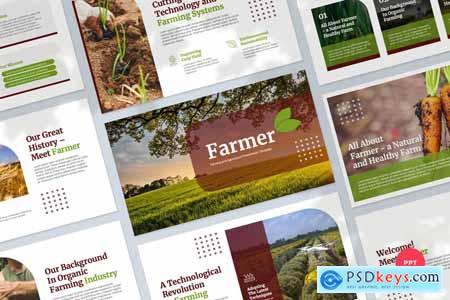 Farming and Agriculture Powerpoint, Keynote and Google Slides Template