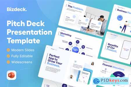 Bizdeck - Business Deck Presentation Templates 6Q7GCC8