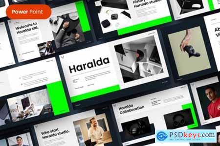 Haralda - Business Powerpoint, Keynote and Google Slides Template