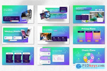 Medion - Medicare Powerpoint, Keynote and Google Slides Template