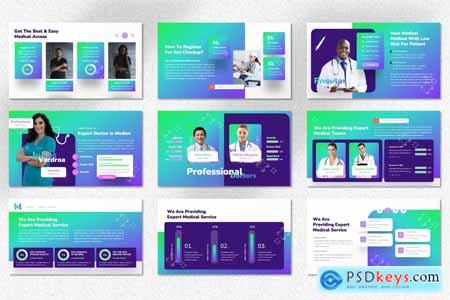 Medion - Medicare Powerpoint, Keynote and Google Slides Template