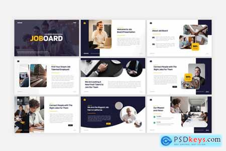 Joboard - Job Board Powerpoint, Keynote and Google Slides Template