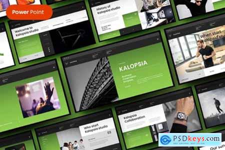 Kalopsia - Business Powerpoint, Keynote and Google Slides Template