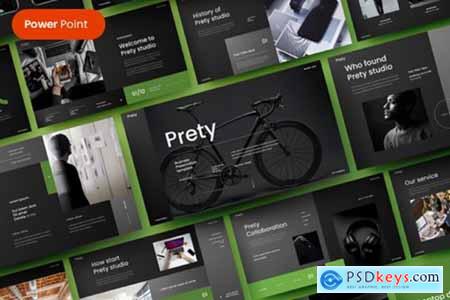 Prety - Business Powerpoint, Keynote and Google Slides Template