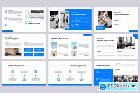 Marsata - Marketing Strategy Powerpoint, Keynote and Google Slides Template