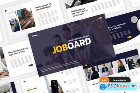 Joboard - Job Board Powerpoint, Keynote and Google Slides Template