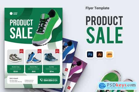 Sport Product Catalogue Flyer Ai & PSD Template TMKUHB6