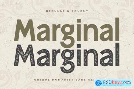 Marginal - Unique Humanist Sans Serif