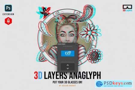 3D Anaglyph Layers - 3DLA Extension