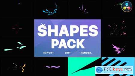 Shapes Pack DaVinci Resolve 38001250
