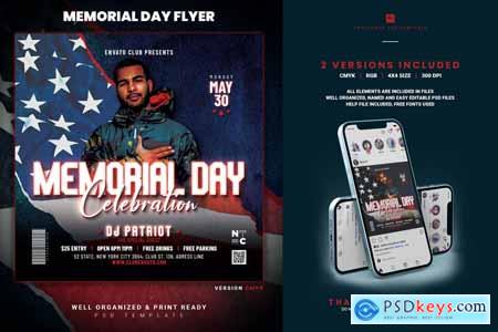 Memorial Day Party Flyer MVN25M5