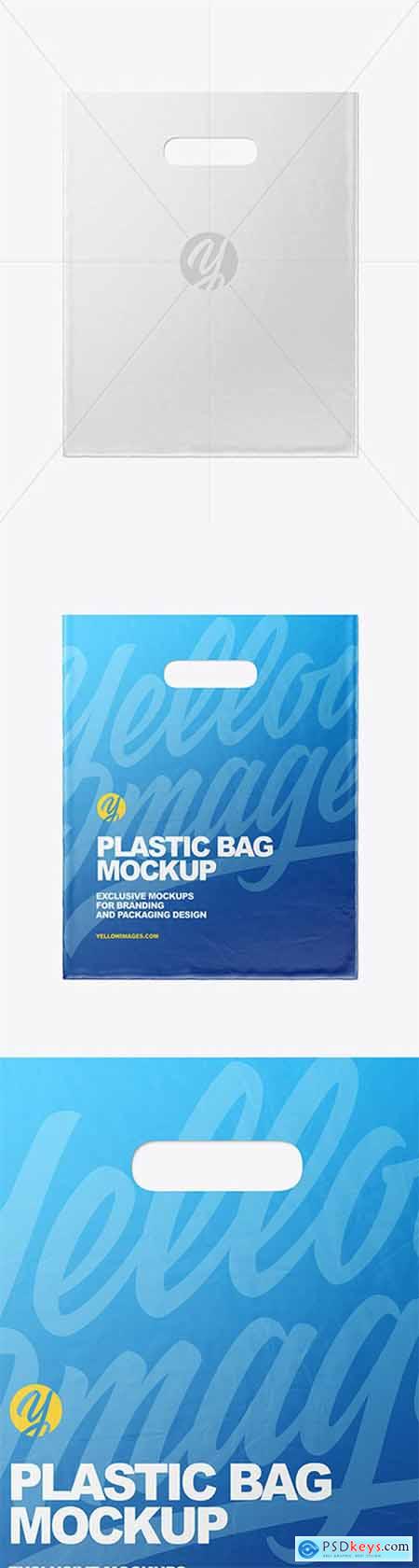 Plastic Carrier Bag Mockup 80480