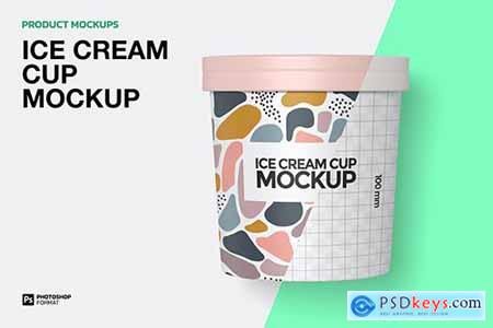 Ice Cream Cup - Mockup
