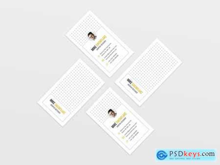 Freelancer Business Card Template P7Y8BBT