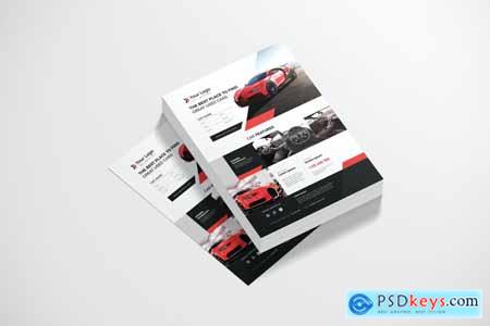 Car Flyer Template 9XZAR8F