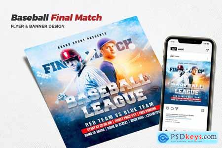 Baseball Final MatchSocial Media Promotion TU6HGDR