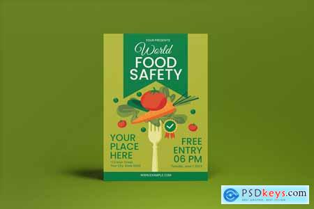 World Food Safety Day Flyer P7DQA95
