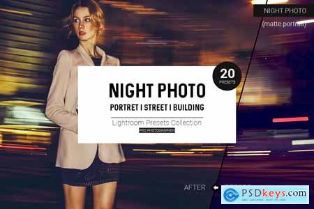Night Photo Lightroom Presets QJZFUM
