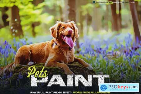 Pets Paint Photoshop Effect A6PT4Q5