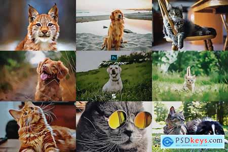Pets Paint Photoshop Effect A6PT4Q5