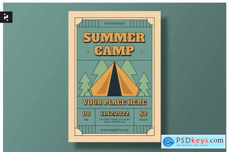 Summer Camp Flyer 8TC97SU