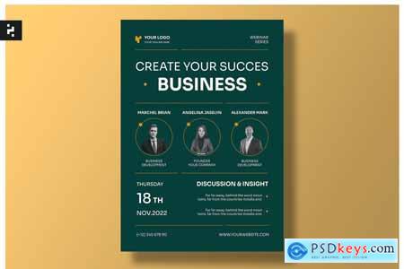 Business Seminar Flyer VM64UEH