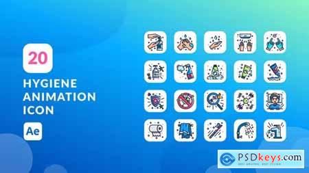 Hygiene Animation Icons After Effects 38138022